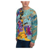 Senegalese Mystique All-Over Printed Unisex Sweatshirt