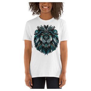 Blue Rhapsody Lion Cotton Unisex T-Shirt