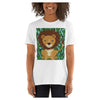 Jungle Lion Colored Printed T-Shirt