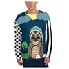 Bedtime Sloth All-Over Printed Unisex Sweatshirt