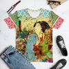 Tokyo Artist Super T-Shirt with Printed Colorful Design