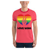 Love Wins Ringer Men's T-Shirt