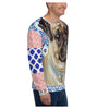 Jingle Pug All-Over Printed Unisex Sweatshirt