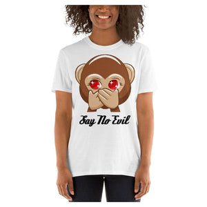 Say No Evil Cotton Unisex T-Shirt