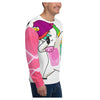 Flyboy Dab Unicorn All-Over Printed Unisex Sweatshirt