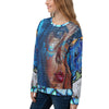 Indigo Girl All-Over Printed Unisex Sweatshirt