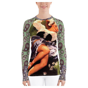 Afternoon Delight Brightly Colored Printed Rashguard