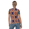 Midnight Celeste Super T-Shirt with Printed Colorful Design