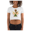 RastaMan Leaf Crop Women's T-Shirt