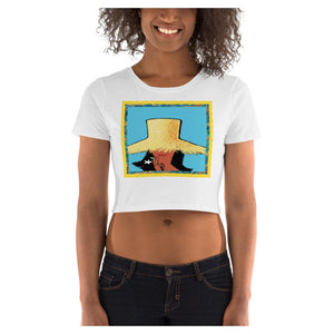 Tahiti Girl Crop Printed Women's T-Shirt
