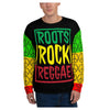 Roots Rock Reggae All-Over Printed Unisex Sweatshirt