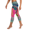 Ganesha Colorful Print Women's Capris Legging