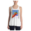 Relax Go To IT! Women's Racerback Tank with Printed Design