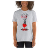 Giraffe Love Cotton Unisex T-Shirt