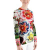 The Papaver Brightly Colored Printed Women's Rash Guard