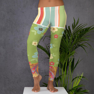 The Florist Colorful Design Women's Leggings