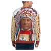 Power to the Chief All-Over Printed Unisex Sweatshirt