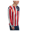 American Flag All-Over Printed Unisex Sweatshirt