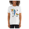 Starlight Dab Unicorn Colored Printed T-Shirt