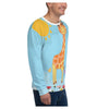 Flowering Giraffe All-Over Printed Unisex Sweatshirt