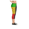Yabba Dabba Do Colorful Print Women's Capris Legging