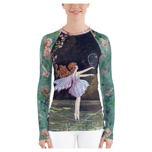 Tippy-Toes Brightly Colored Printed Rashguard