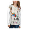 Wild and Free All-Over Printed Unisex Sweatshirt