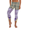 Pajama Dab Colorful Print Women's Capris Legging