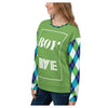 Boy Bye Aventurine All-Over Printed Unisex Sweatshirt