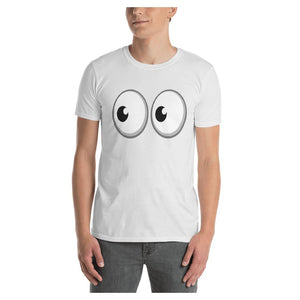 Eyestruck Emoji Colored Printed T-Shirt