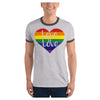 Love is Love Ringer Men's T-Shirt