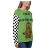 Sloth WhatEvs All-Over Printed Unisex Sweatshirt