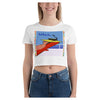 Relax Go To IT! Cotton Side Seamed Women's Crop T-Shirt