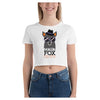 Zero Fox Given Colorful Printed Women's Crop T-Shirt