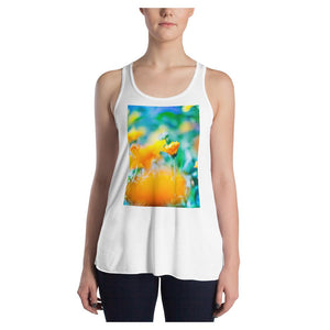 Field of Dreams Women's Racerback Tank with Printed Design