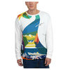 Swan Lake All-Over Printed Unisex Sweatshirt