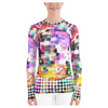 Disco HighLife Brightly Colored Printed Women's Rash Guard