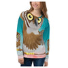 Stormy Owl All-Over Printed Unisex Sweatshirt
