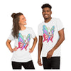 Hidey-Ho Butterfly Side-seamed Fit Unisex T-Shirt