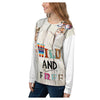 Wild and Free All-Over Printed Unisex Sweatshirt