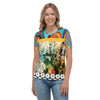 Mount Fuji Super T-Shirt with Printed Colorful Design