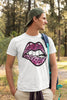 Pinky Leopard Bouche Unisex T-Shirt
