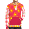 Red Saffron Unisex Pullover Hoody with Kangaroo Pocket