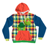 Snapping Turtle Unisex Pullover Hoodie with Kangaroo Pocket
