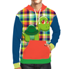 Snapping Turtle Unisex Pullover Hoodie with Kangaroo Pocket
