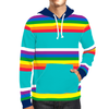 Rainbow Romper Room IV Unisex Pullover Hoodie with Pocket