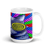 Razzmatazz Microwave Safe Colorful Printed Mug, 15 oz