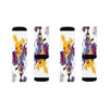 Senegalese Socks with Sublimated Colorful Design