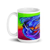 Starburst Microwave Safe Colorful Printed Mug, 15 oz