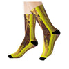 Summer Bedlam Socks with Sublimated Colorful Design